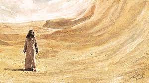 Jesus é tentado no deserto