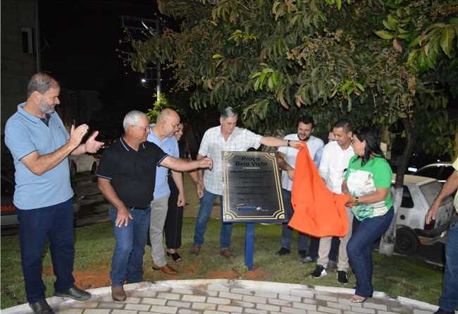 Inaugurada a praça do bairro Bela vista em Manhuaçu